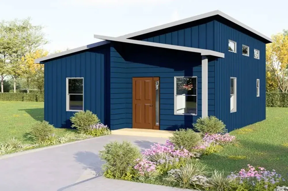 Magnolia Retreat - 2 bedroom, 1 bathroom, 700 sq ft home exterior, Big Buck Homes Tyler TX